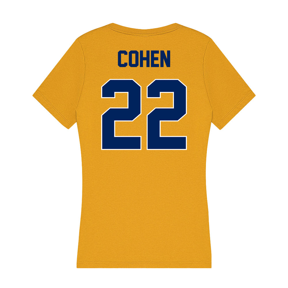 UW - Eau Claire - NCAA Baseball : Brennan Cohen - Women's V-Neck T-Shirt-1