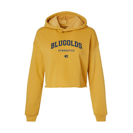 UW Eau Claire - NCAA Women's Gymnastics : Meghan Dahlin - Women's Crop Fleece Hoodie-0