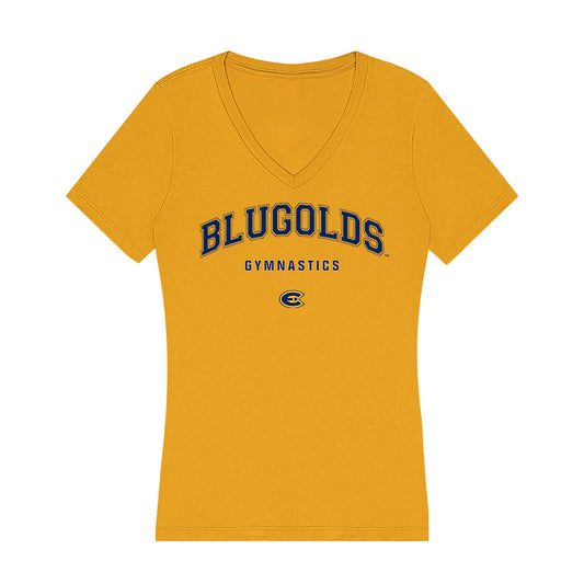 UW Eau Claire - NCAA Women's Gymnastics : Meghan Dahlin - Women's V-Neck T-Shirt-0