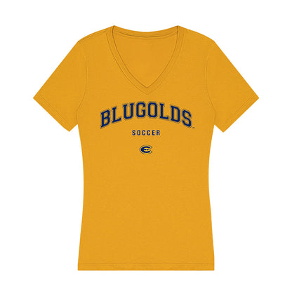 UW Eau Claire - NCAA Women's Soccer : Taylor Bembnister - Women's V-Neck T-Shirt-0