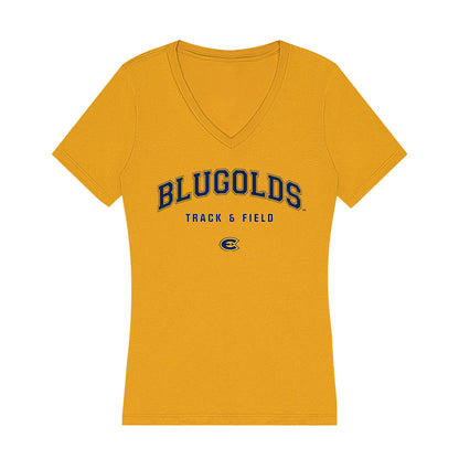 UW - Eau Claire - NCAA Women's Track & Field : Brooklyn Lamers - Women's V-Neck T-Shirt-0