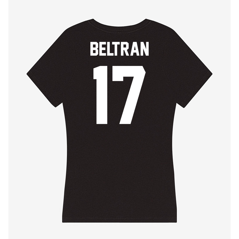 Utah Valley - NCAA Baseball : Jacob Beltran - Women's V-Neck T-Shirt-1