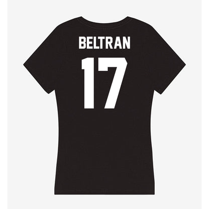 Utah Valley - NCAA Baseball : Jacob Beltran - Women's V-Neck T-Shirt-1