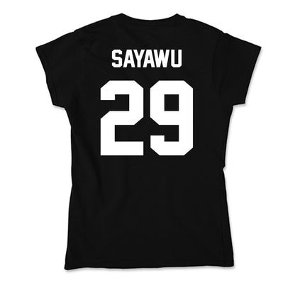 Utah Valley - NCAA Men's Soccer : Sharif Sayawu - Soft Style Women’s T-Shirt-1