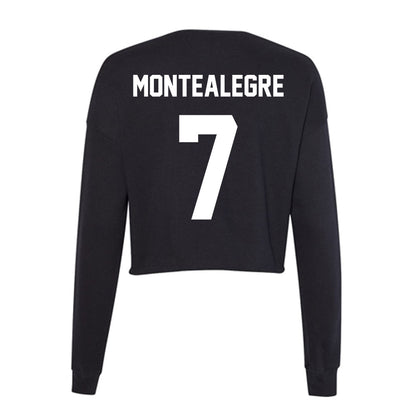 Utah Valley - NCAA Men's Soccer : Jose Luis Martin Montealegre - Women's Cropped Crew Fleece-1