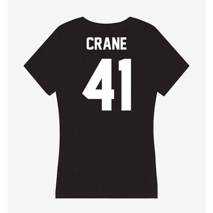 Utah Valley - NCAA Baseball : Wayland Crane - Women's V-Neck T-Shirt-1