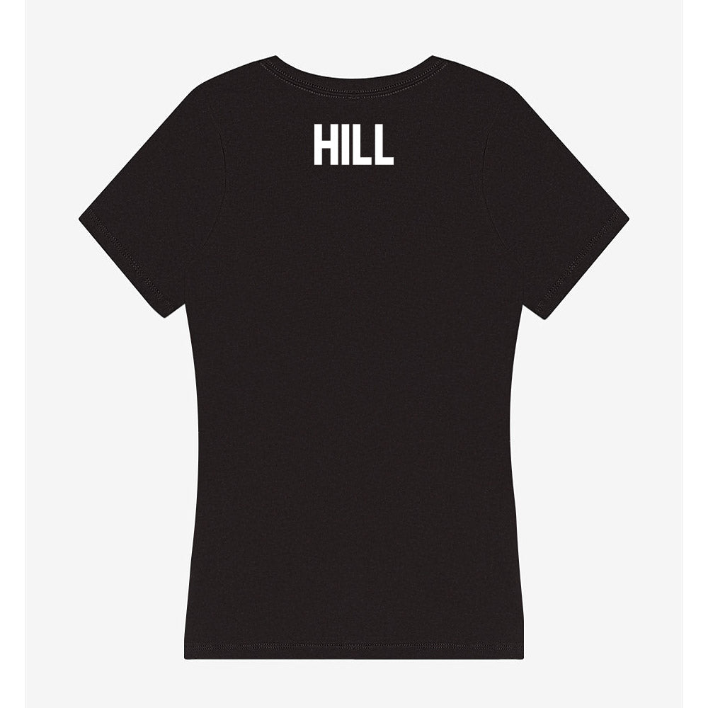 Utah Valley - NCAA Men's Track & Field : Trevor Hill - Women's V-Neck T-Shirt-1