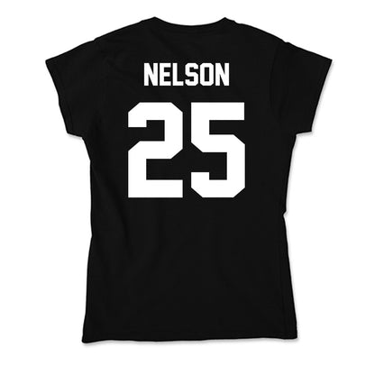 Utah Valley - NCAA Women's Basketball : Halle Nelson - Soft Style Women’s T-Shirt-1