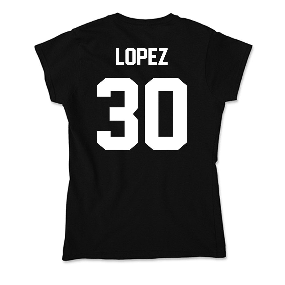 Utah Valley - NCAA Baseball : Franky Lopez - Soft Style Women’s T-Shirt-1