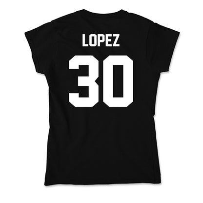 Utah Valley - NCAA Baseball : Franky Lopez - Soft Style Women’s T-Shirt-1
