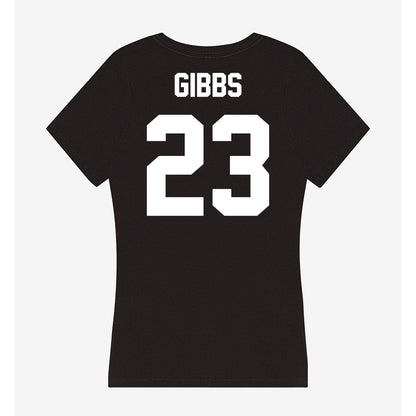 Utah Valley - NCAA Softball : Megan Gibbs - Women's V-Neck T-Shirt-1