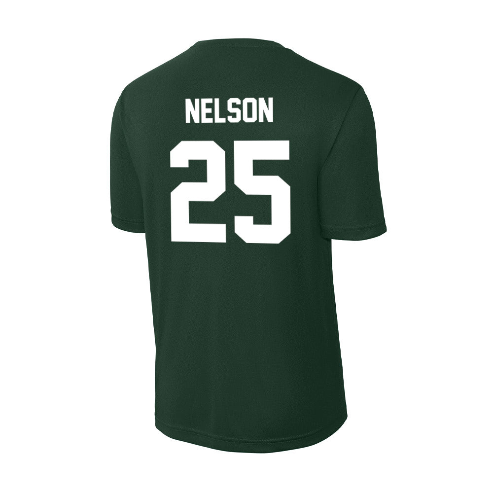 Utah Valley - NCAA Women's Basketball : Halle Nelson - Activewear T-Shirt-1