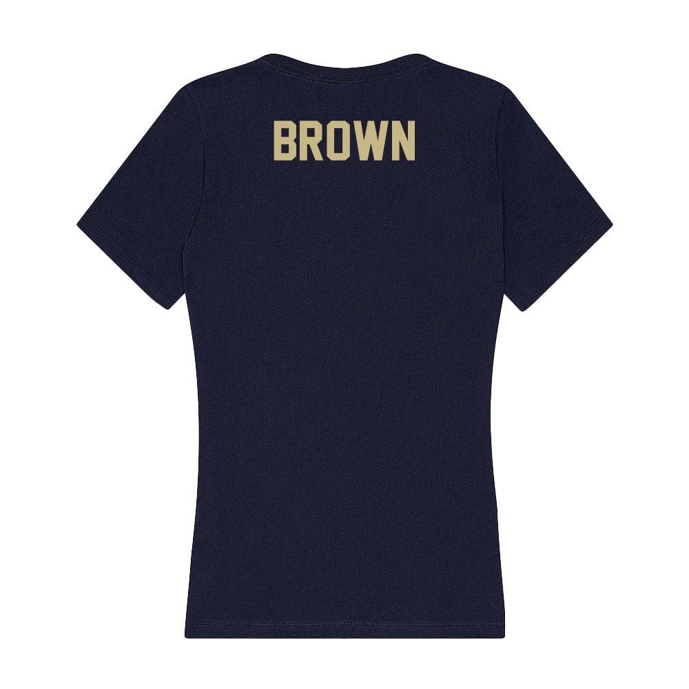 Oral Roberts - NCAA Men's Track & Field : Riley Brown - Women's V-Neck T-Shirt-1