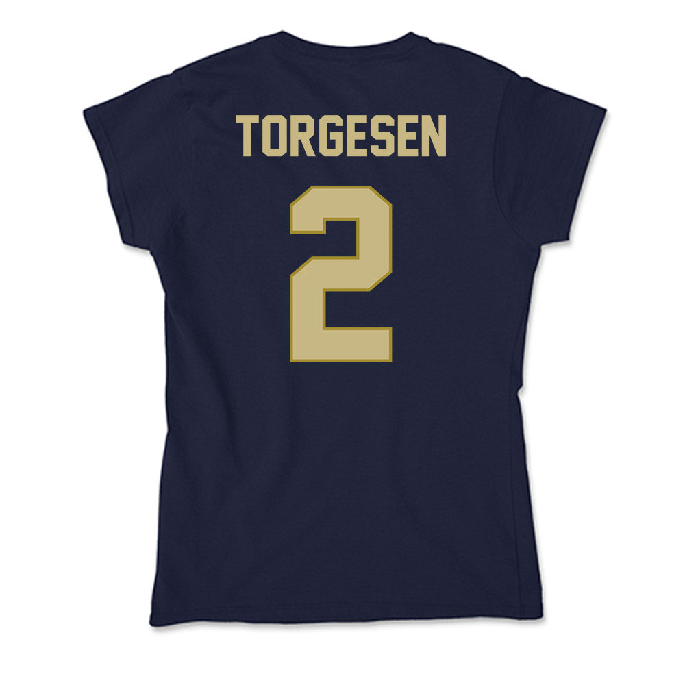 Oral Roberts - NCAA Women's Soccer : Carys Torgesen - Soft Style Women’s T-Shirt-1