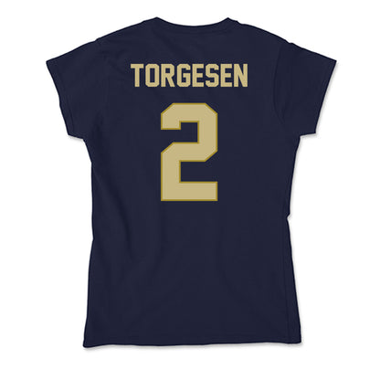 Oral Roberts - NCAA Women's Soccer : Carys Torgesen - Soft Style Women’s T-Shirt-1