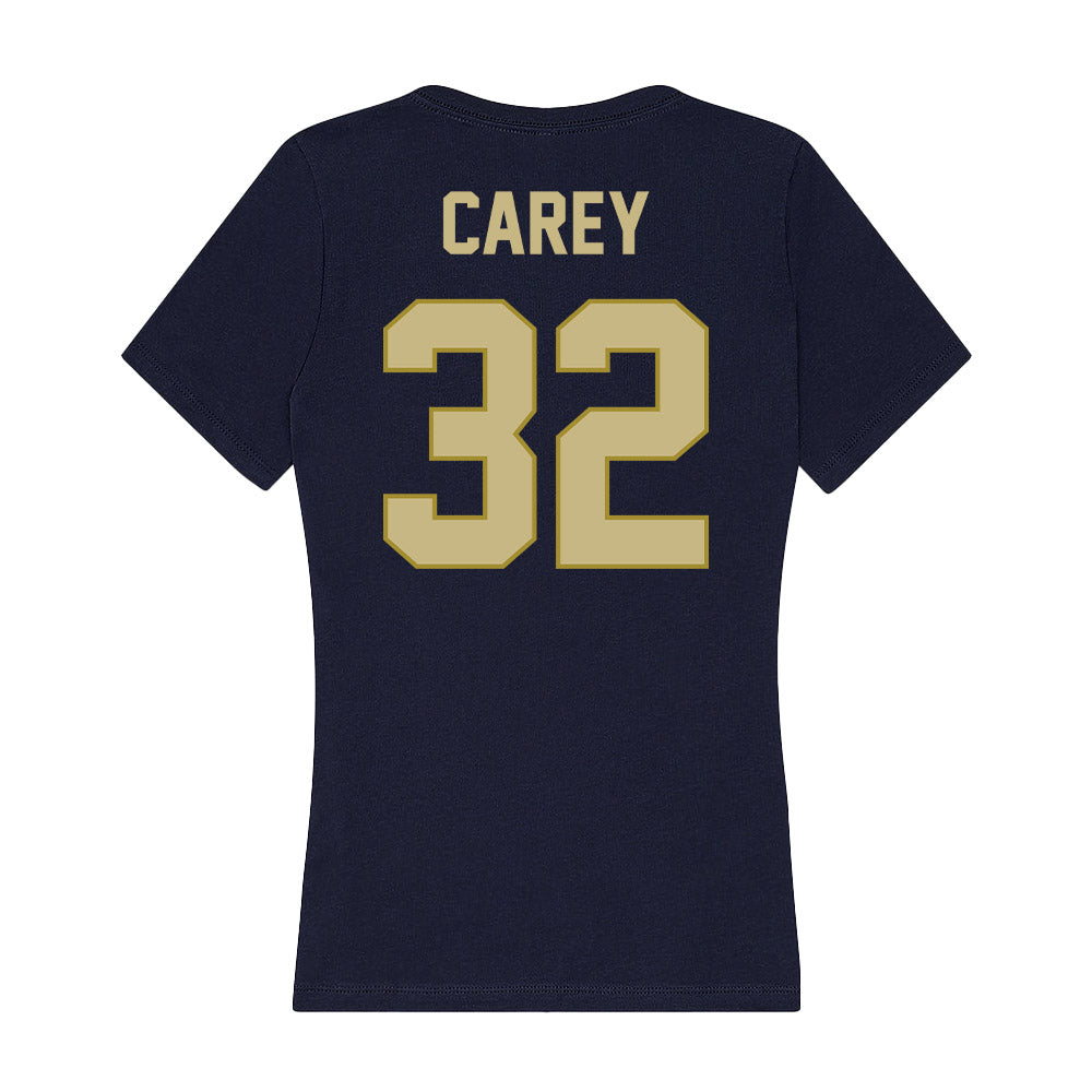 Oral Roberts - NCAA Men's Soccer : Kyle Carey - Women's V-Neck T-Shirt-1