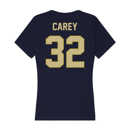 Oral Roberts - NCAA Men's Soccer : Kyle Carey - Women's V-Neck T-Shirt-1