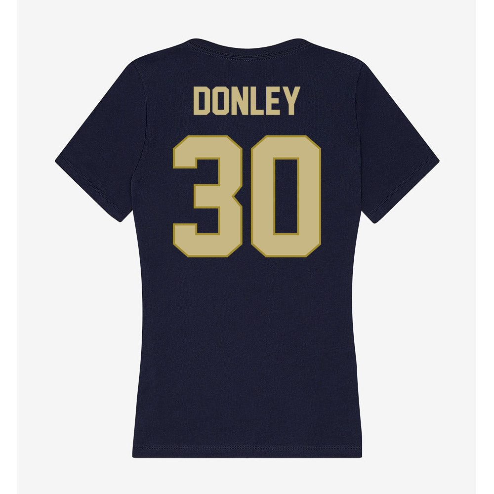 Oral Roberts - NCAA Women's Basketball : Kayten Donley - Women's V-Neck T-Shirt-1