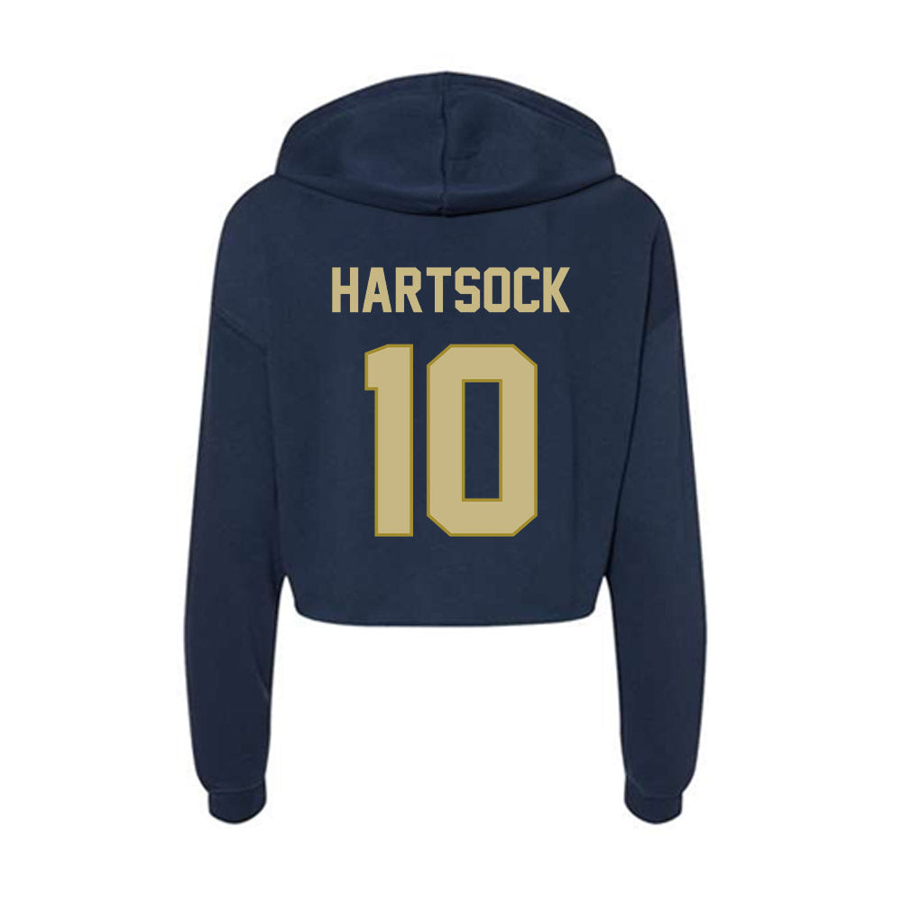 Oral Roberts - NCAA Women's Basketball : Preslee Hartsock - Women's Crop Fleece Hoodie-1