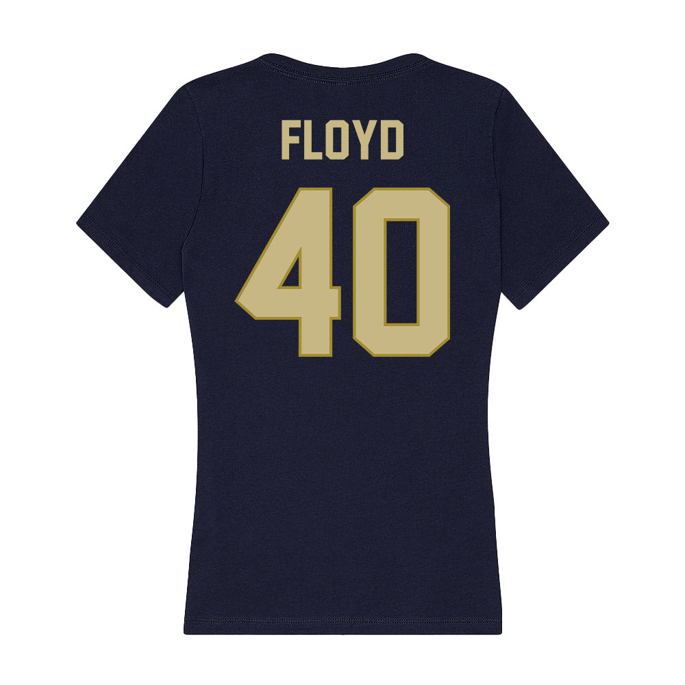 Oral Roberts - NCAA Baseball : Conner Floyd - Women's V-Neck T-Shirt-1