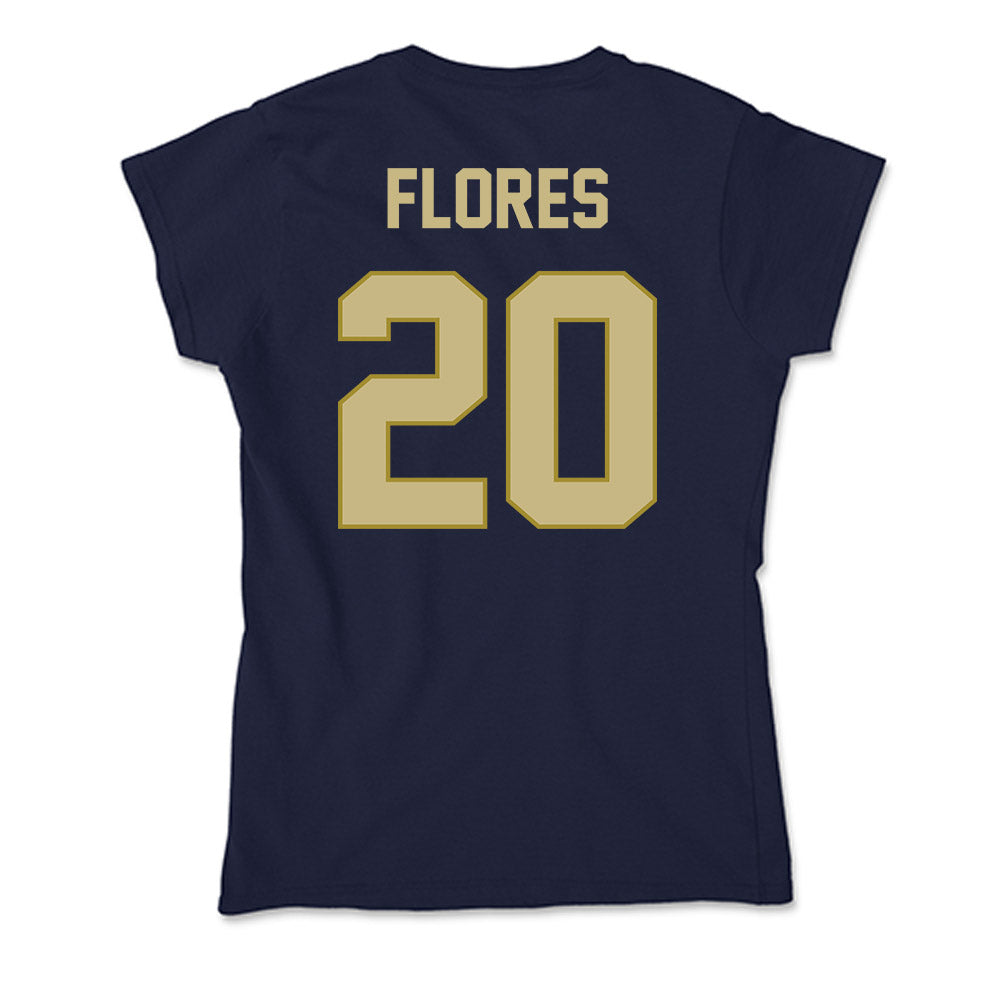 Oral Roberts - NCAA Men's Soccer : Luis Flores - Soft Style Women’s T-Shirt-1