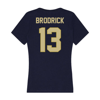 Oral Roberts - NCAA Baseball : Tyler Brodrick - Women's V-Neck T-Shirt-1