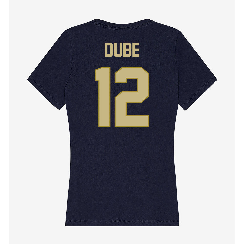 Oral Roberts - NCAA Women's Volleyball : Elyse Dube - Women's V-Neck T-Shirt-1
