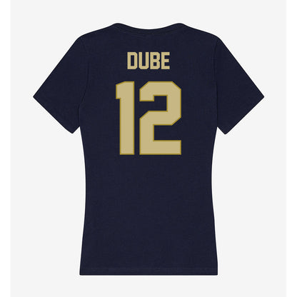 Oral Roberts - NCAA Women's Volleyball : Elyse Dube - Women's V-Neck T-Shirt-1