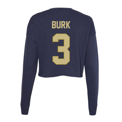 Oral Roberts - NCAA Women's Volleyball : Kedron Burk - Women's Cropped Crew Fleece-1