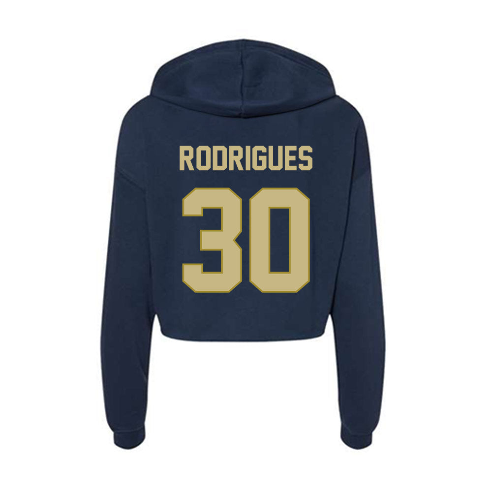 Oral Roberts - NCAA Women's Basketball : Sara Rodrigues - Women's Crop Fleece Hoodie-1