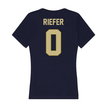 Oral Roberts - NCAA Women's Soccer : Alexa Riefer - Women's V-Neck T-Shirt-1