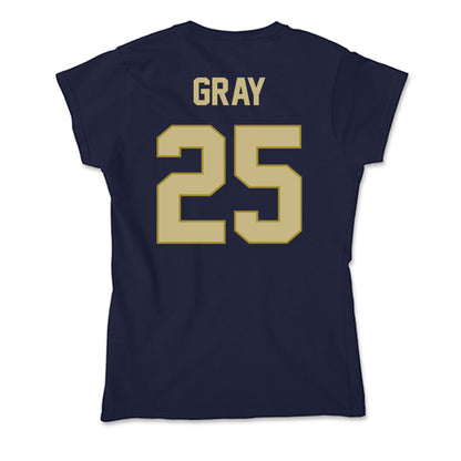 Oral Roberts - NCAA Men's Basketball : Luke Gray - Soft Style Women’s T-Shirt-1