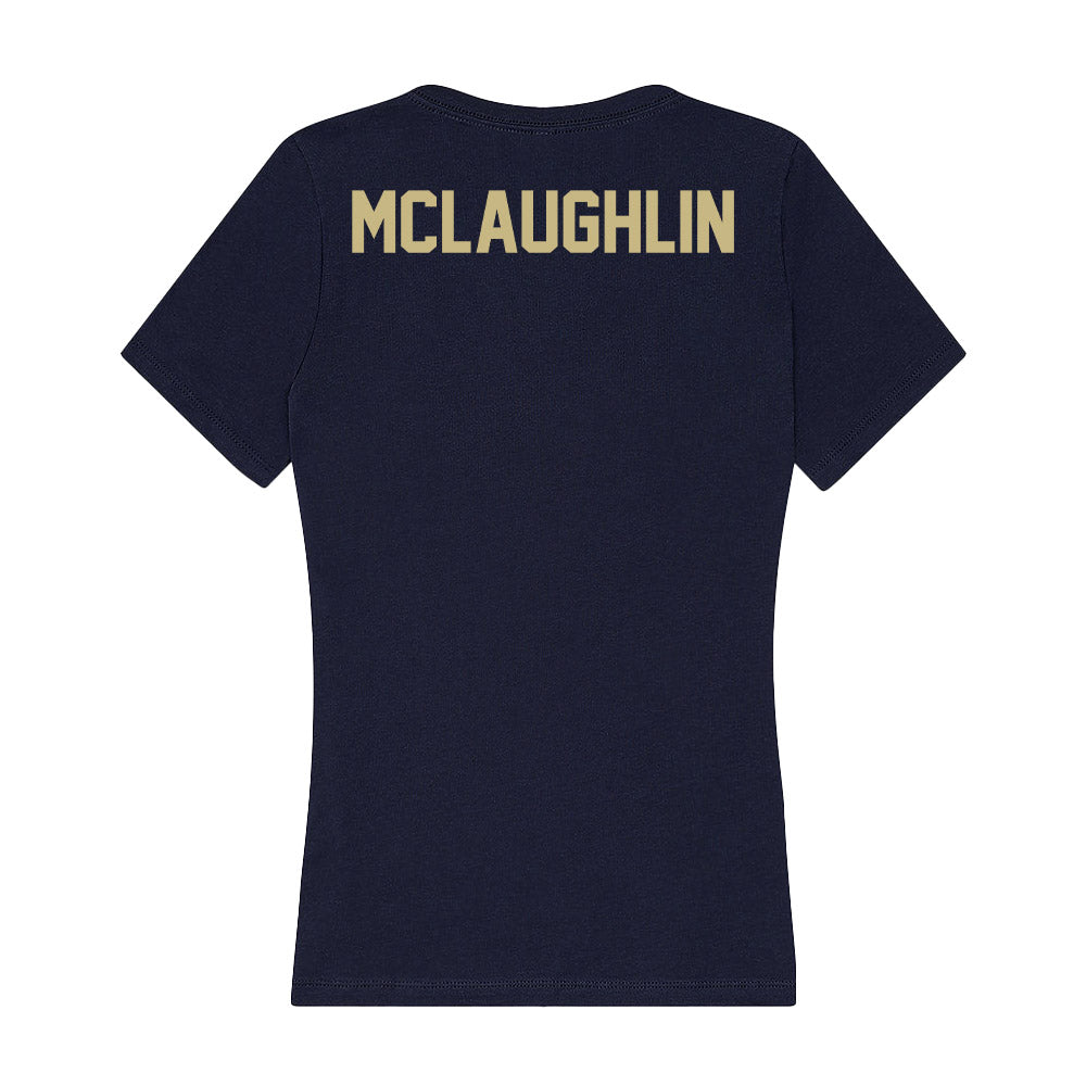Oral Roberts - NCAA Men's Track & Field : John McLaughlin - Women's V-Neck T-Shirt-1
