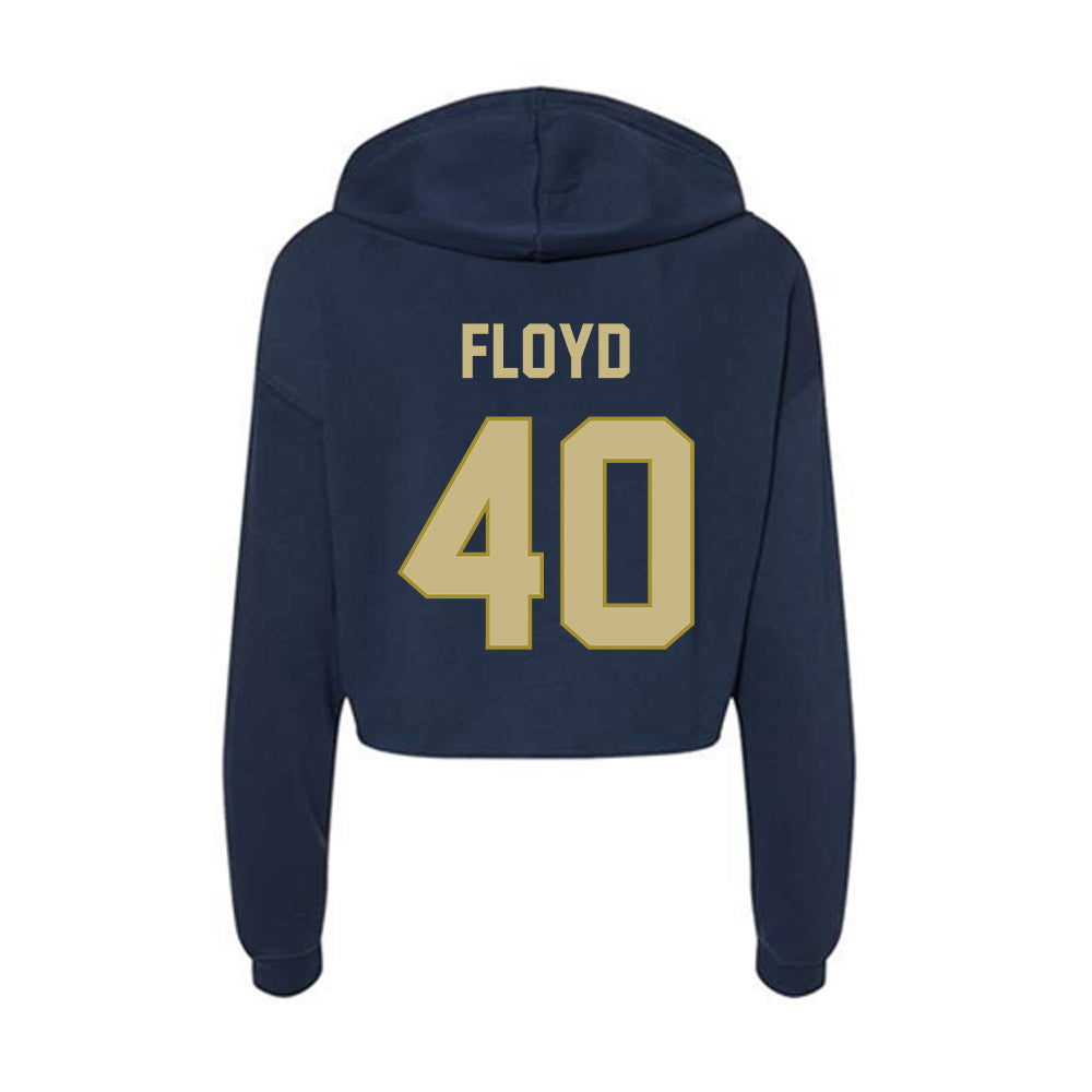 Oral Roberts - NCAA Baseball : Conner Floyd - Women's Crop Fleece Hoodie-1