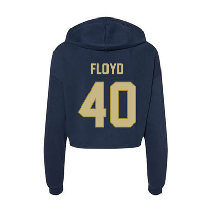 Oral Roberts - NCAA Baseball : Conner Floyd - Women's Crop Fleece Hoodie-1