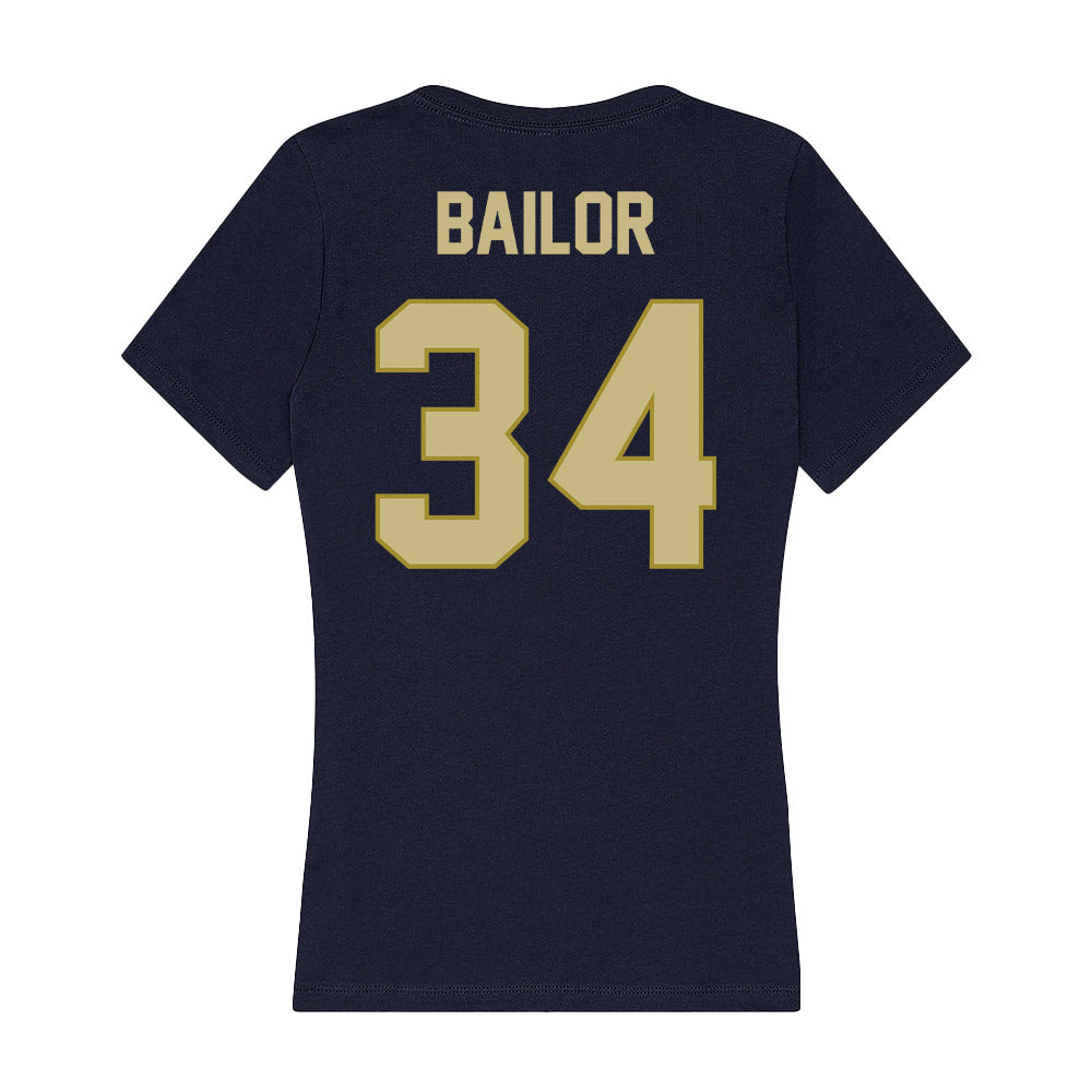 Oral Roberts - NCAA Baseball : Owen Bailor - Women's V-Neck T-Shirt-1