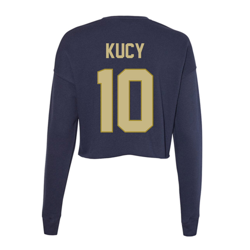 Oral Roberts - NCAA Women's Golf : Jayla Kucy - Women's Cropped Crew Fleece-1