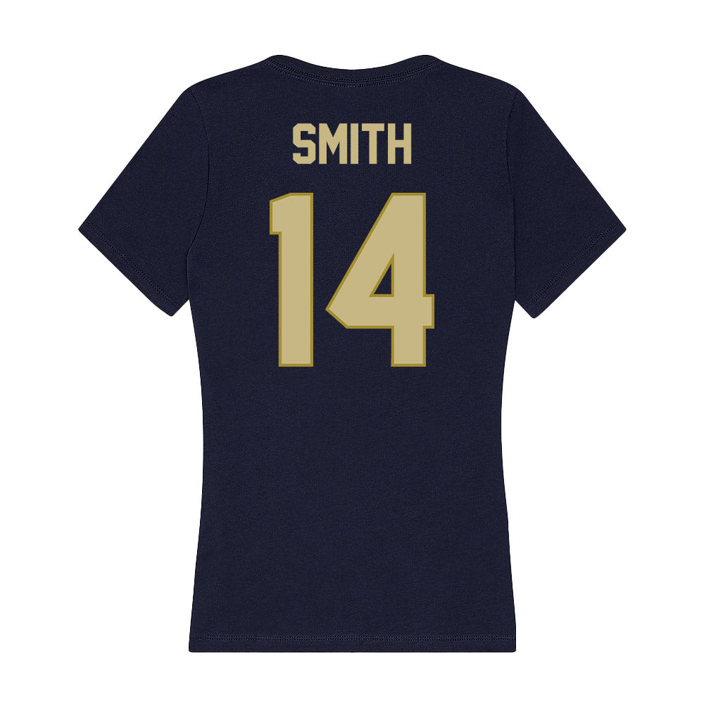 Oral Roberts - NCAA Women's Volleyball : Cortnee Smith - Women's V-Neck T-Shirt-1