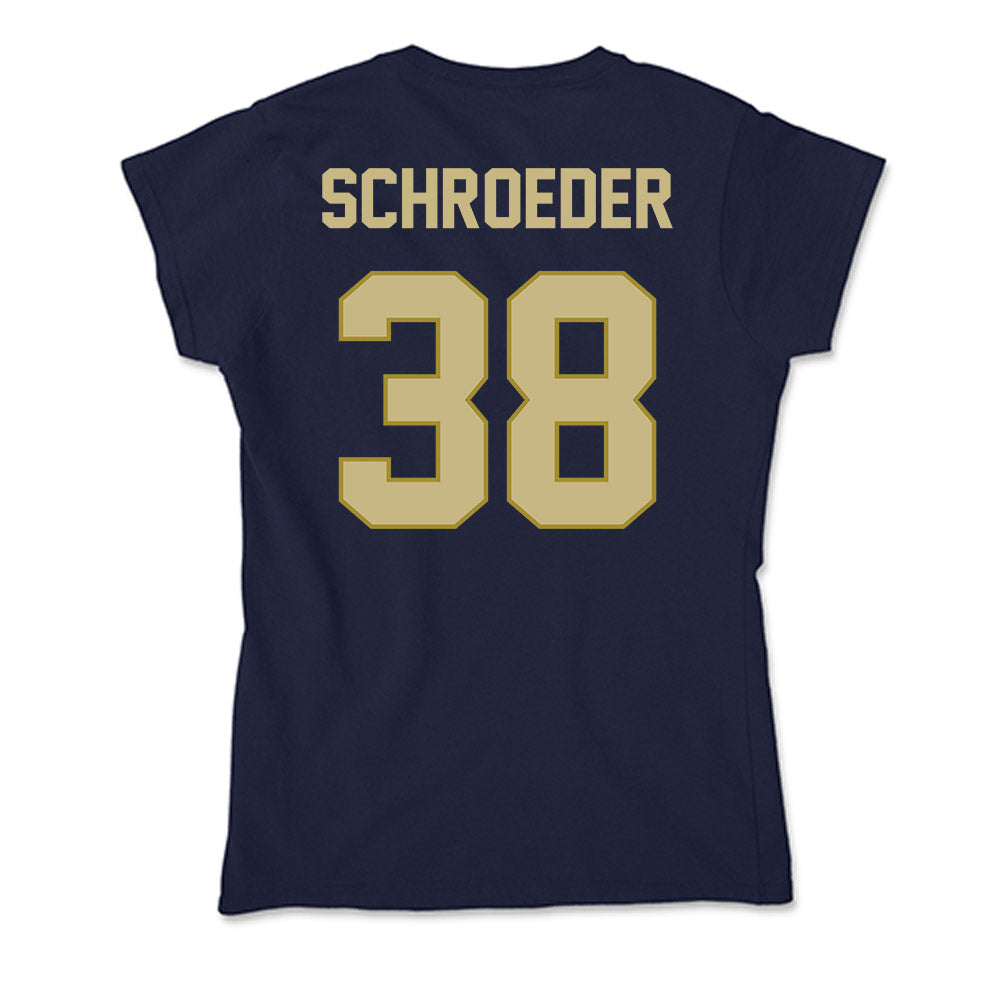 Oral Roberts - NCAA Baseball : Riley Schroeder - Soft Style Women’s T-Shirt-1