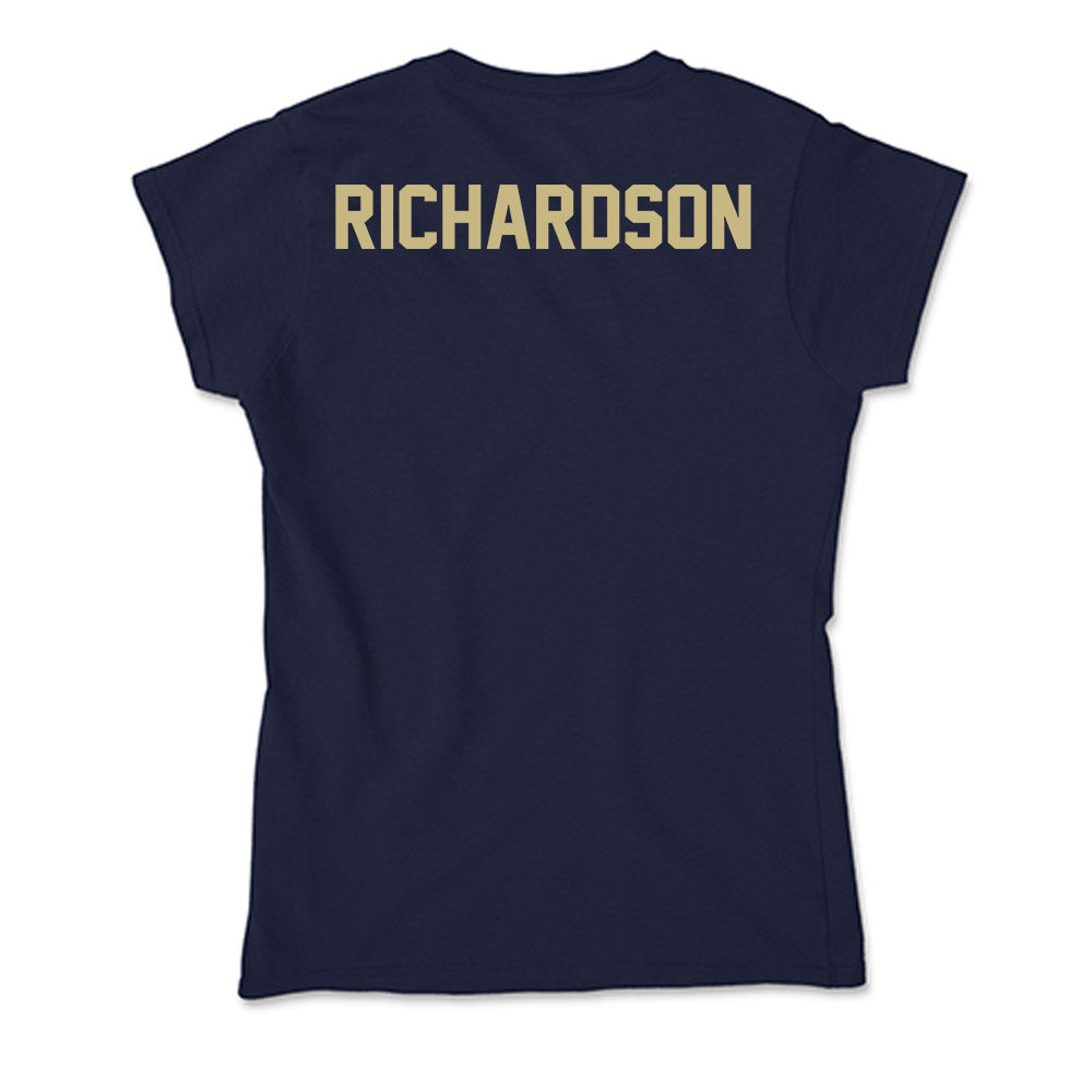 Oral Roberts - NCAA Men's Golf : Presten Richardson - Soft Style Women’s T-Shirt-1