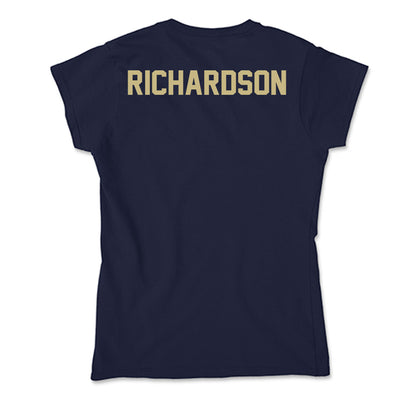 Oral Roberts - NCAA Men's Golf : Presten Richardson - Soft Style Women’s T-Shirt-1