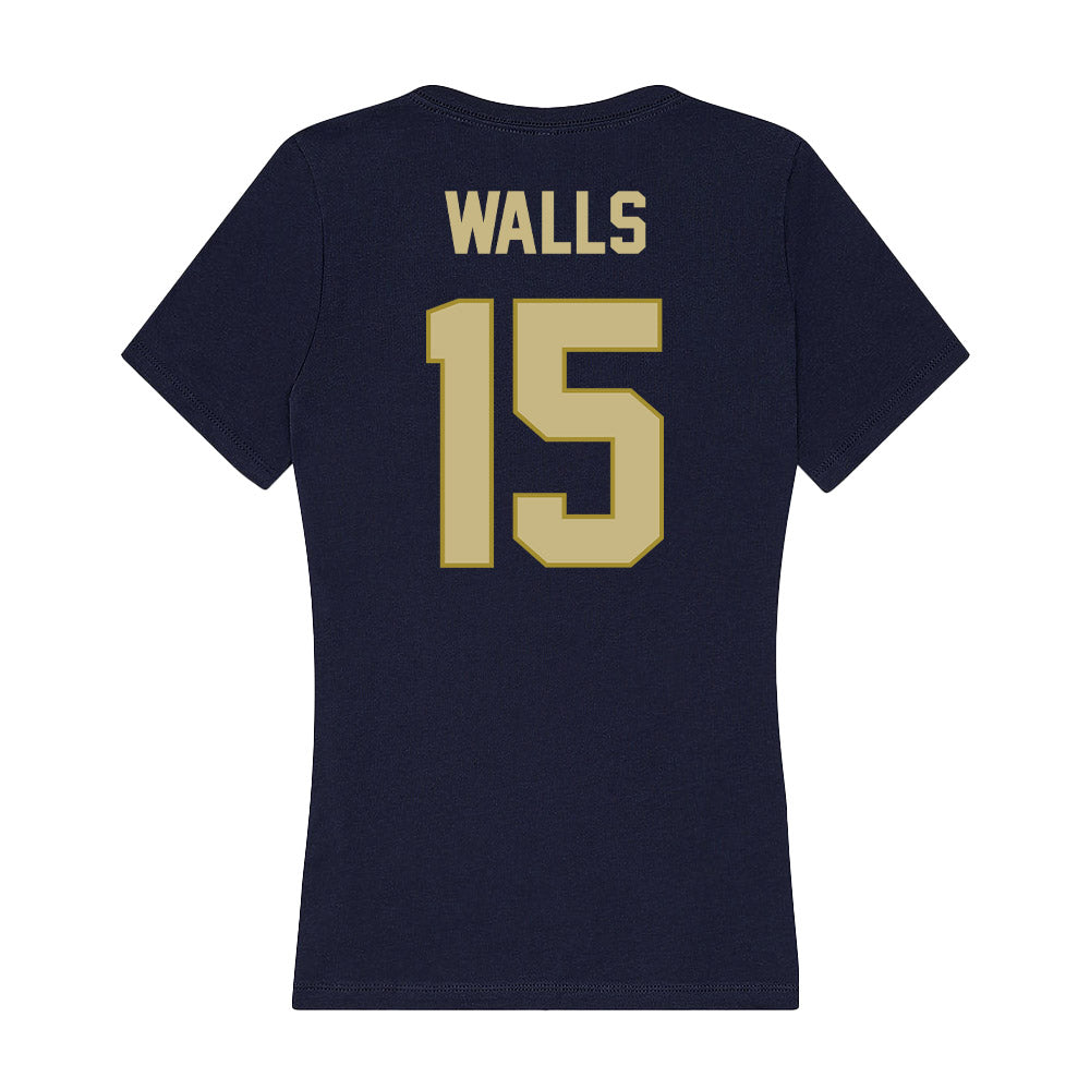 Oral Roberts - NCAA Baseball : Dawson Walls - Women's V-Neck T-Shirt-1