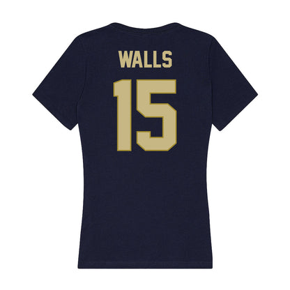 Oral Roberts - NCAA Baseball : Dawson Walls - Women's V-Neck T-Shirt-1