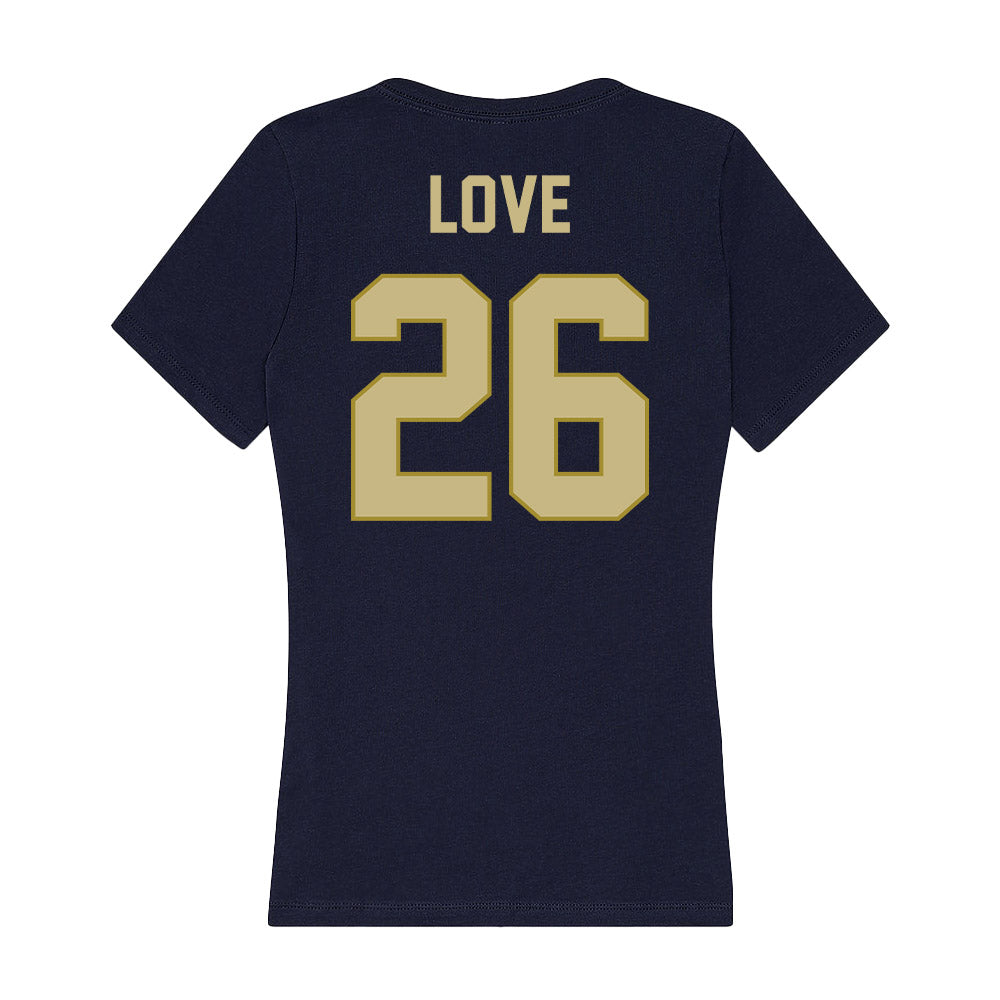 Oral Roberts - NCAA Baseball : Nathan Love - Women's V-Neck T-Shirt-1