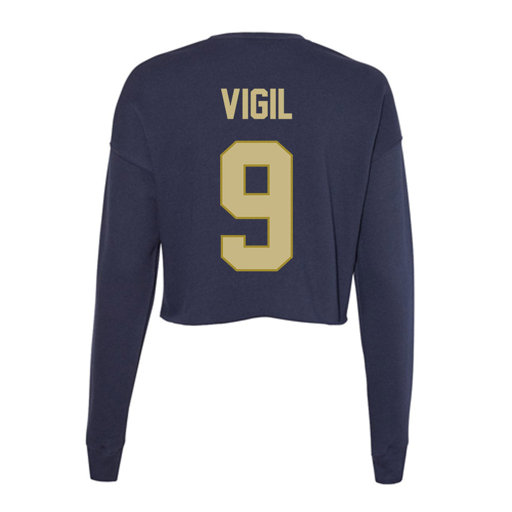 Oral Roberts - NCAA Women's Soccer : Ava Vigil - Women's Cropped Crew Fleece-1