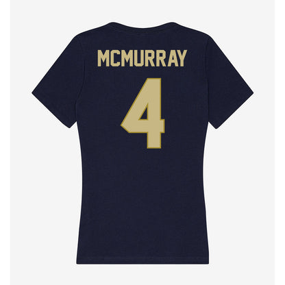 Oral Roberts - NCAA Baseball : Tanner McMurray - Women's V-Neck T-Shirt-1