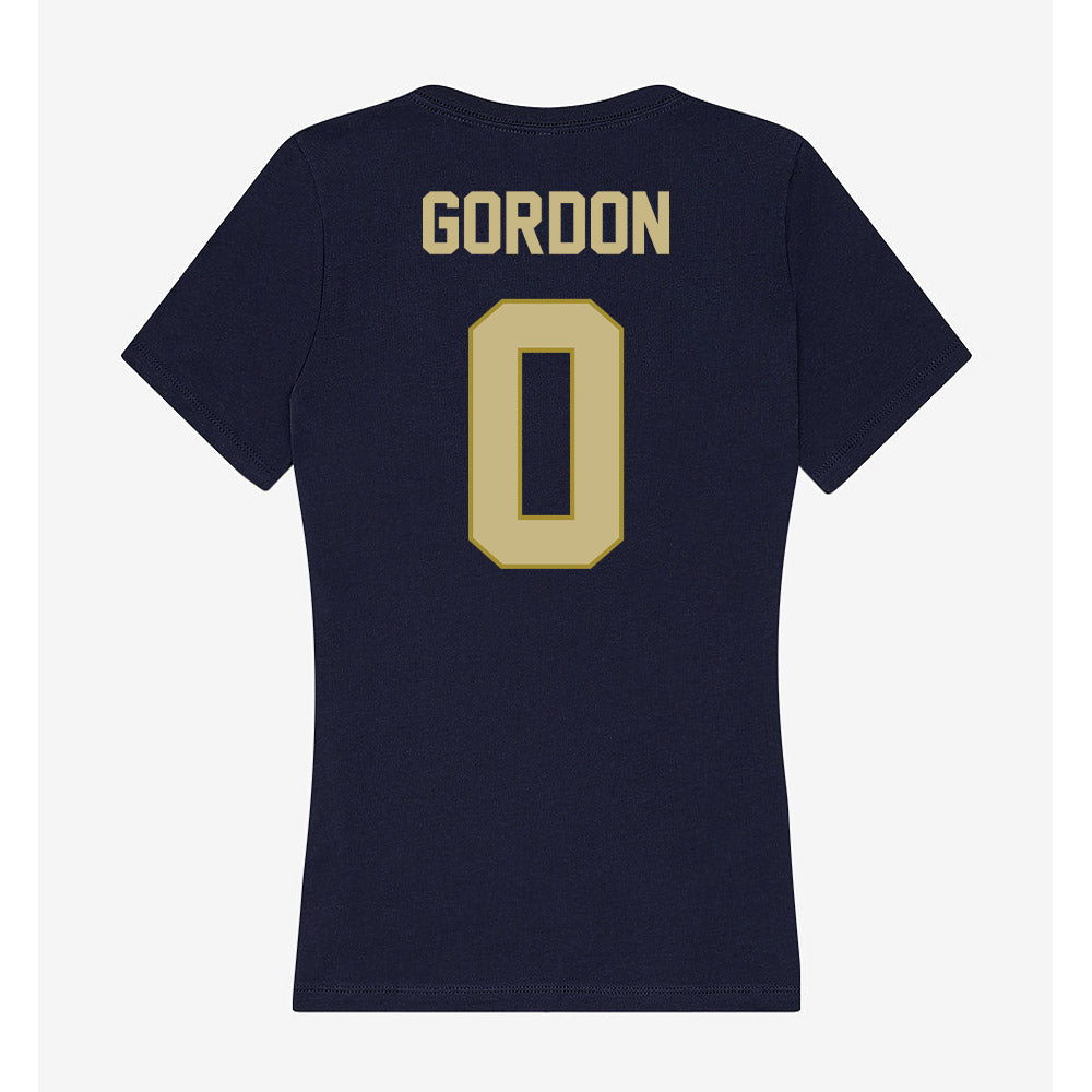 Oral Roberts - NCAA Women's Basketball : Ari Gordon - Women's V-Neck T-Shirt-1