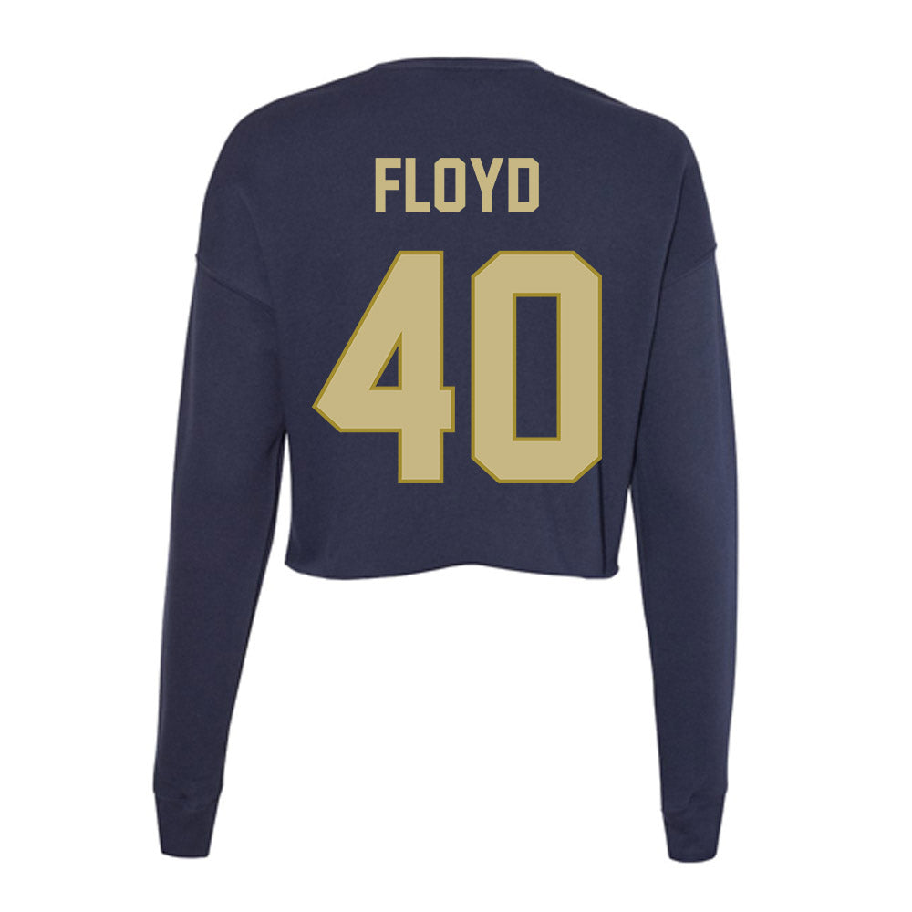 Oral Roberts - NCAA Baseball : Conner Floyd - Women's Cropped Crew Fleece-1