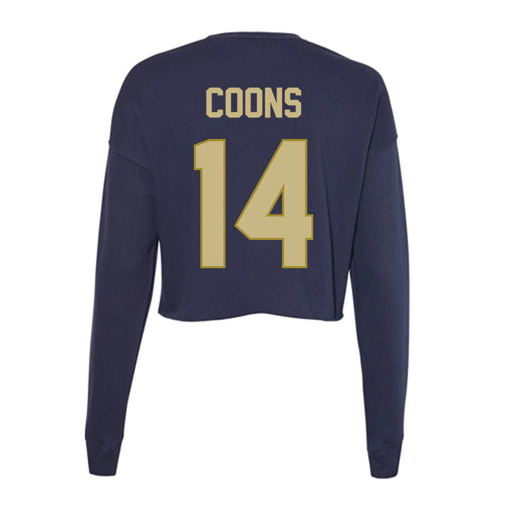 Oral Roberts - NCAA Women's Basketball : Hannah Coons - Women's Cropped Crew Fleece-1