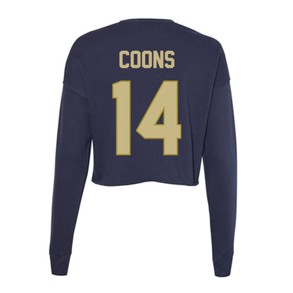 Oral Roberts - NCAA Women's Basketball : Hannah Coons - Women's Cropped Crew Fleece-1